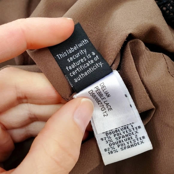 Diane von Furstenberg Delian Lace Pebble Black Dress Fitted Cocktail Women's 10 - Picture 10 of 12